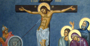 crucifixioniconblue