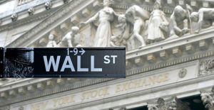 Wall Street street sign