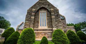 Church front