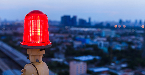 Aircraft warning light