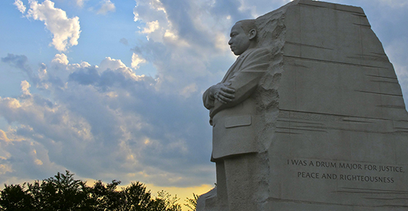 King monument in D.C.
