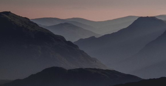 mountains during golden hour
