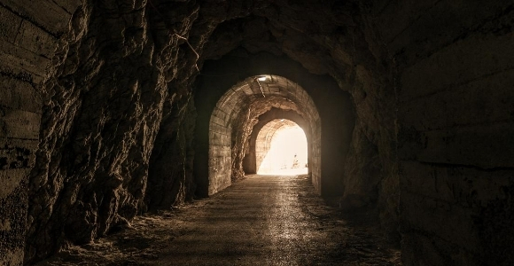 light at the end of the tunnel