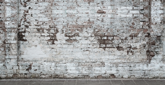 Urban brick wall