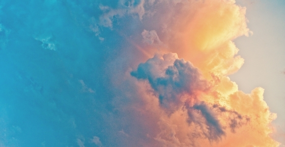 clouds in the sky