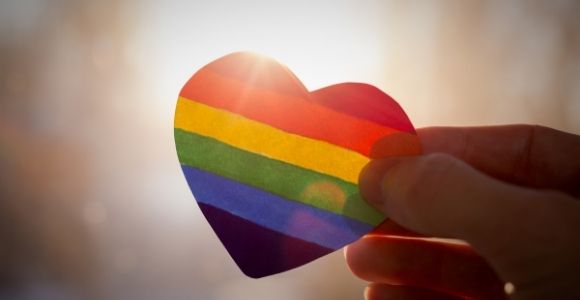 rainbow heart