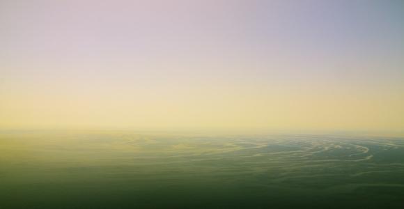 mist at sunrise